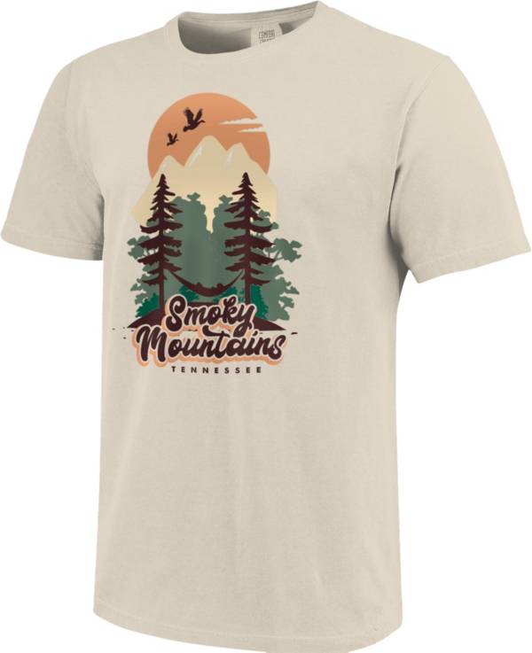 One Image Men's Tennessee Smoky Mountains Forest Short Sleeve T-Shirt