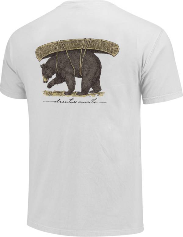 Image One Men's Washington Bear Graphic T-Shirt