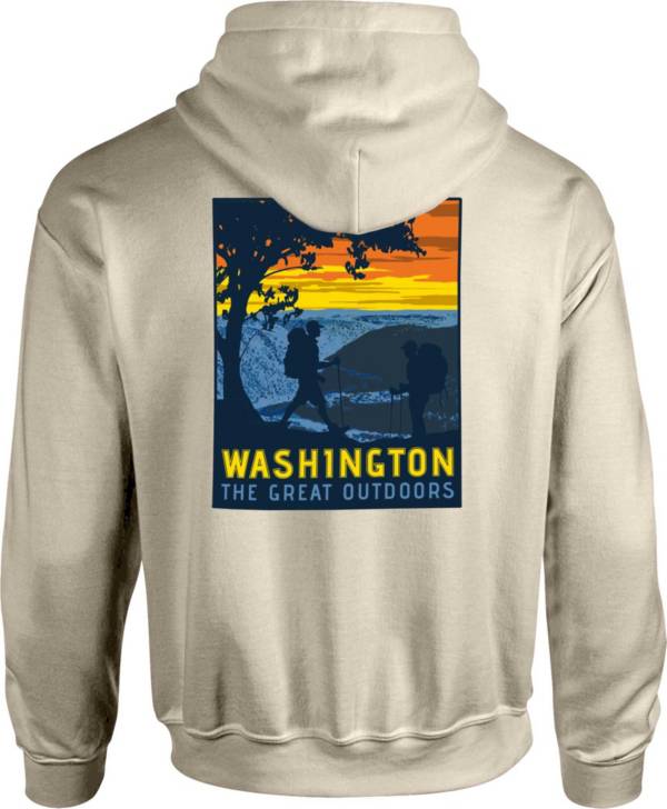 Image One Men's Washington Hike Graphic Hoodie