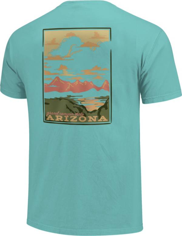 Image One Men's Arizona Colorado River Graphic T-Shirt