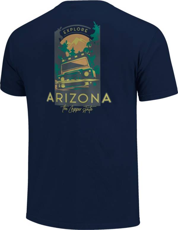 Image One Men's Arizona Jeep Graphic T-Shirt