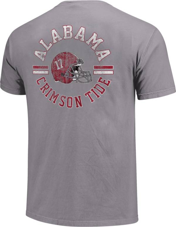 Image One Alabama Crimson Tide Grey Helmet Arch T-Shirt product image