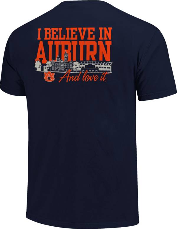 Image One Auburn Tigers Blue Believe T-Shirt