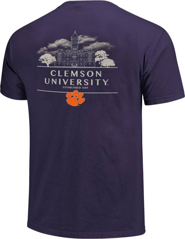 Image One Clemson Tigers Regalia Campus Drawing T-Shirt