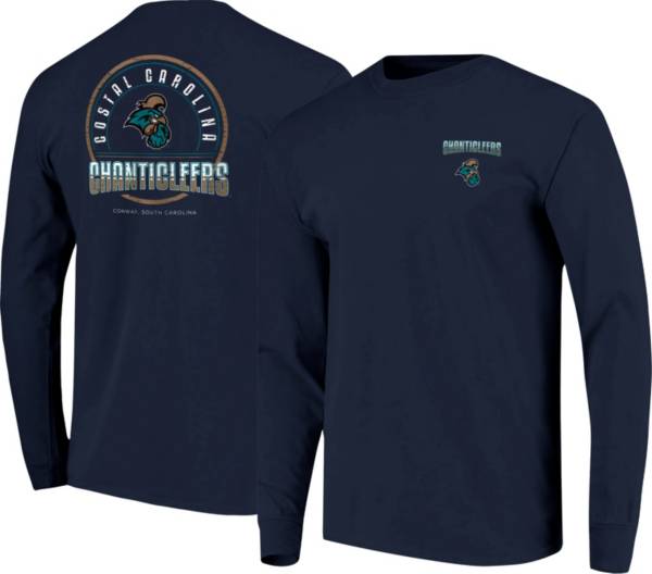 Image One Men's Coastal Carolina Chanticleers Navy Hyperlocal Long Sleeve T-Shirt