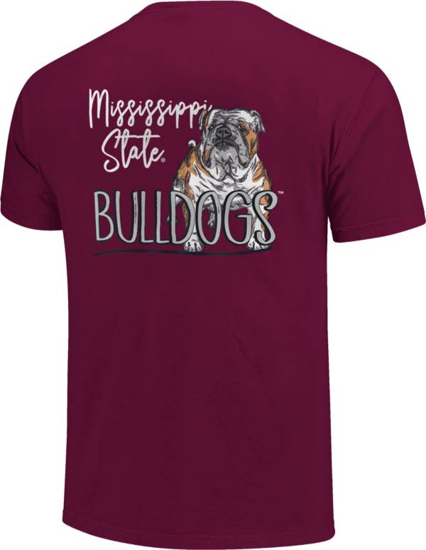 Image One Mississippi State Bulldogs Maroon Good Dog T-Shirt