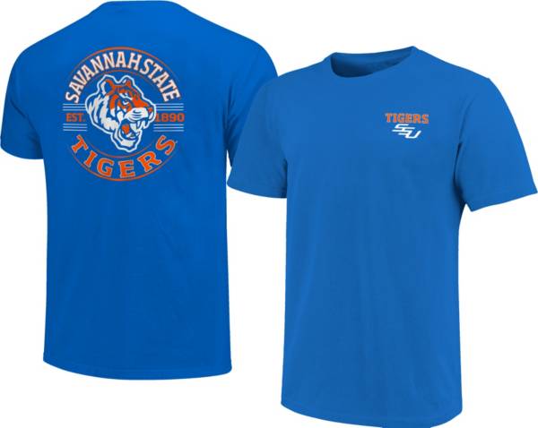 Image One Men's Savannah State Tigers Blue T-Shirt