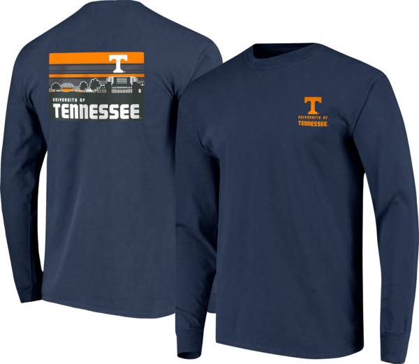 Image One Men's Tennessee Volunteers Blue Campus Sky Long Sleeve T-Shirt