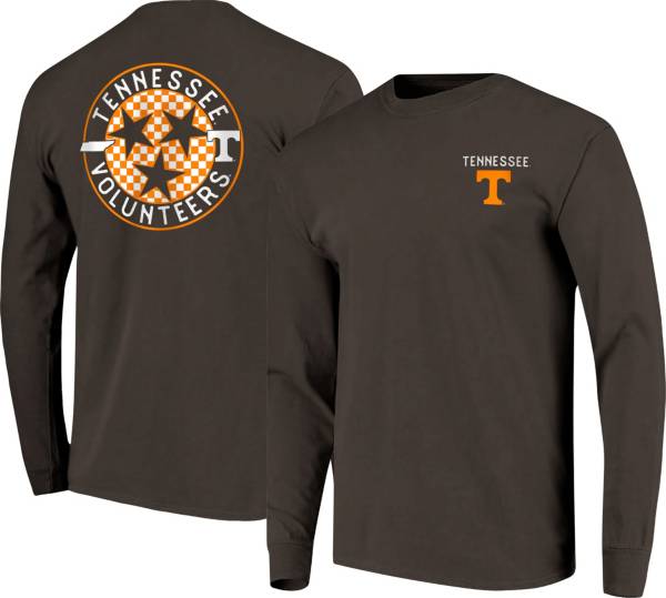 Image One Men's Tennessee Volunteers Brown Hyperlocal Long Sleeve T-Shirt