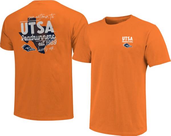 Image One Men's UT San Antonio Roadrunners Orange Hyperlocal T-Shirt
