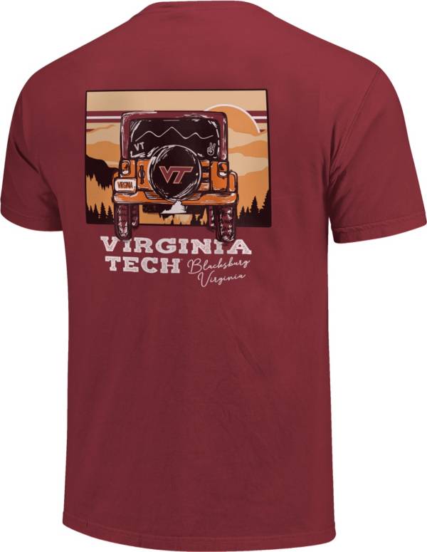 Image One Virginia Tech Hokies Maroon Adventures Mountain T-Shirt