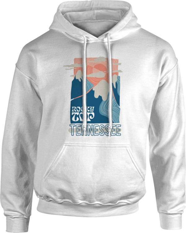 Image One Men's Rocky Top Tennessee Mountains Graphic Hoodie