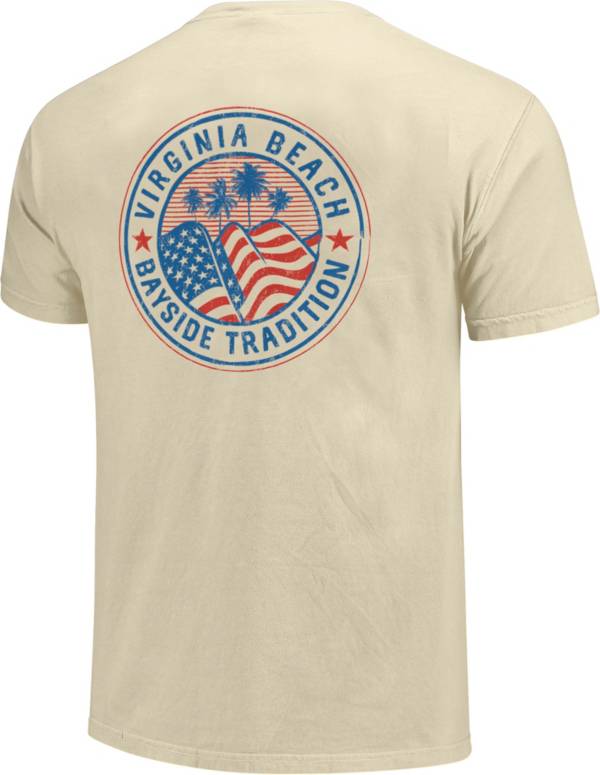 Image One Men's Virginia Americana Palms Graphic T-Shirt