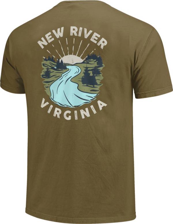 Image One Men's Virginia River Bend Graphic T-Shirt