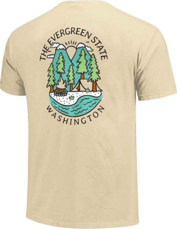 Image One Men's Washington Camp By The Water Graphic T-Shirt