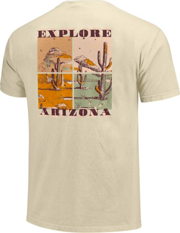 Image One Men's Arizona Quad Desert Scene Graphic T-Shirt