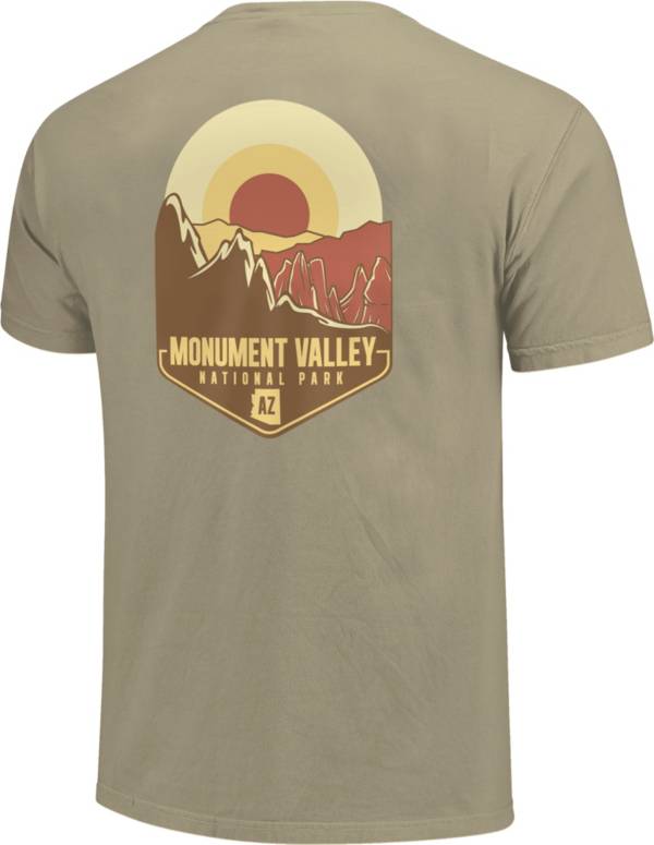 Image One Men's Arizona Sunset Mountain Graphic T-Shirt