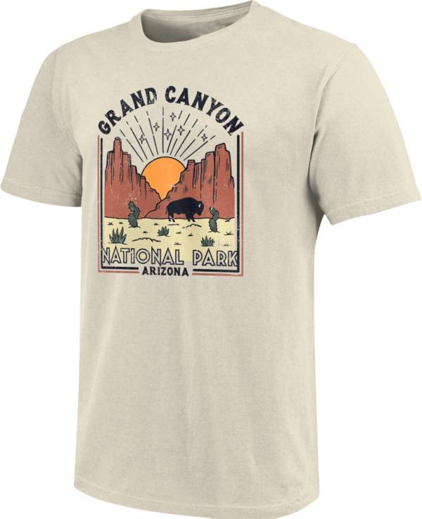 Image One Men's Stary Canyons Scene Graphic T-Shirt