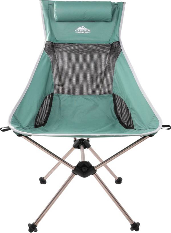 Cascade High-Back Ultralight Packable Camp Chair with Sand Feet