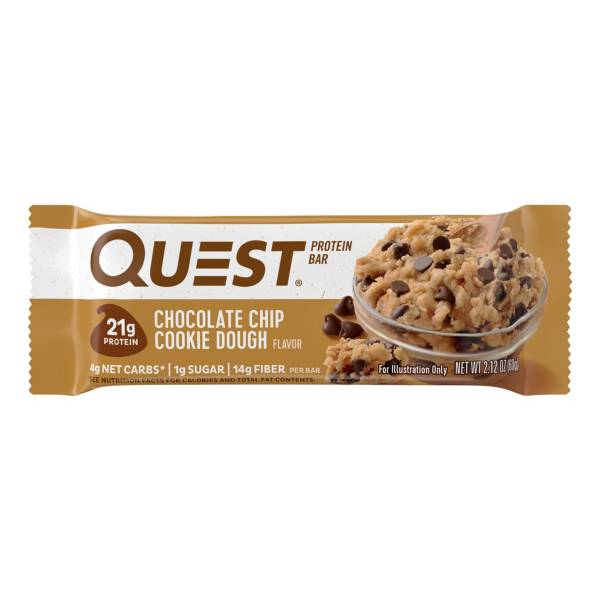 Quest Chocolate Chip Cookie Dough Protein Bar