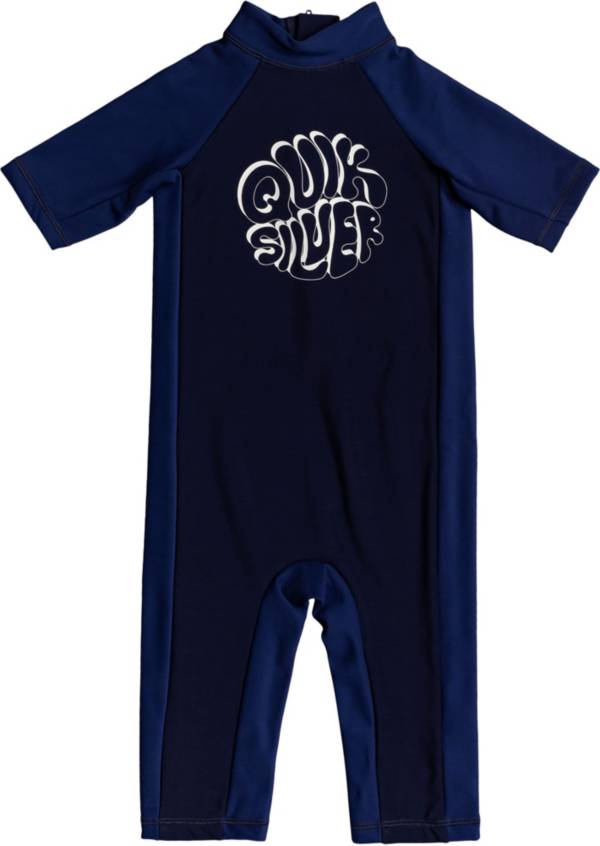 Quiksilver Boy's Thermo Short Sleeve Spring-suit Rash Guard