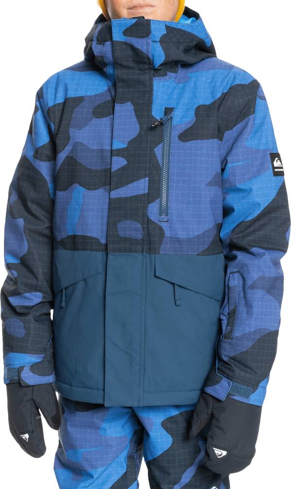 Quiksilver Boys' Mission Block Snow Jacket