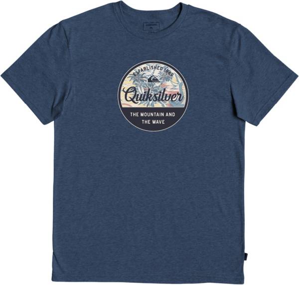 Quiksilver Men's Circle Script Short Sleeve T-Shirt