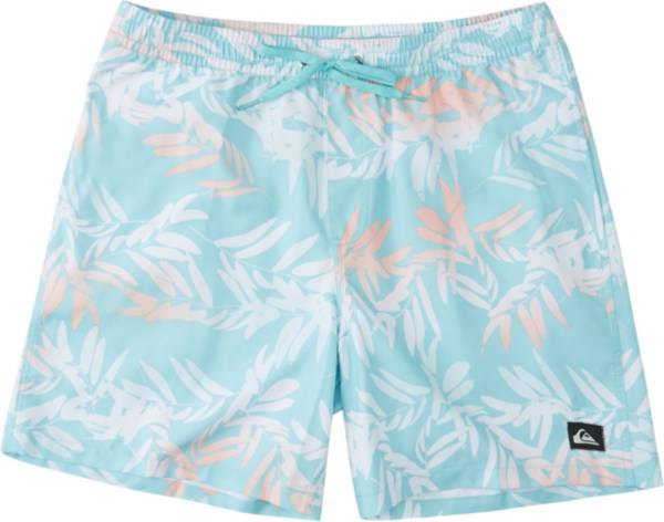 Quiksilver Men's D Floral Fade 17” Volley Swim Trunks
