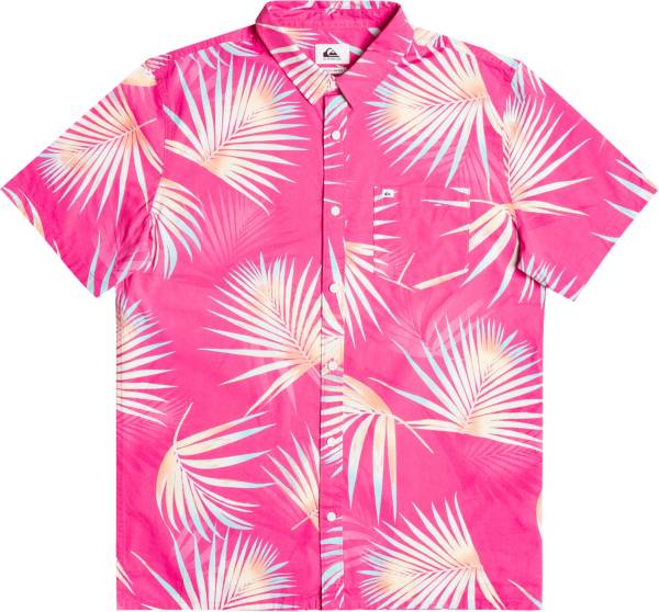 Quiksilver Men's Pop Tropic Short Sleeve Woven Shirt