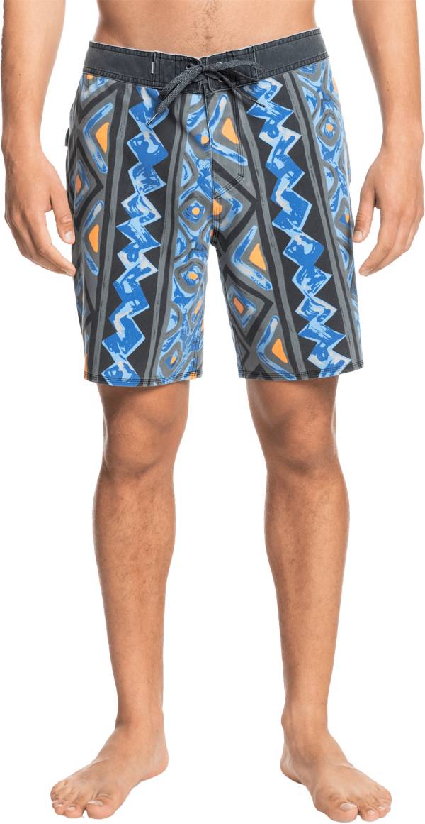 Quiksilver Men's Surfsilk Washed Sessions 18” Recycled Board Shorts