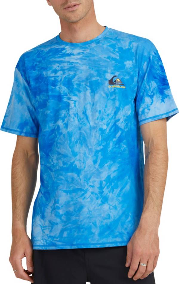 Quiksilver Men's Short Sleeve Tie Dye UPF 50 Surf T-Shirt