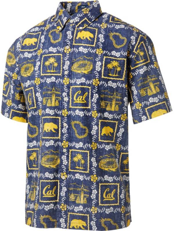 Reyn Spooner Men's Cal Golden Bears Blue Classic Button-Down Shirt