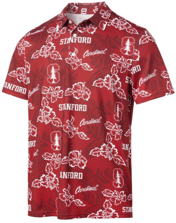 Reyn Spooner Men's Stanford Cardinal Cardinal Performance Polo