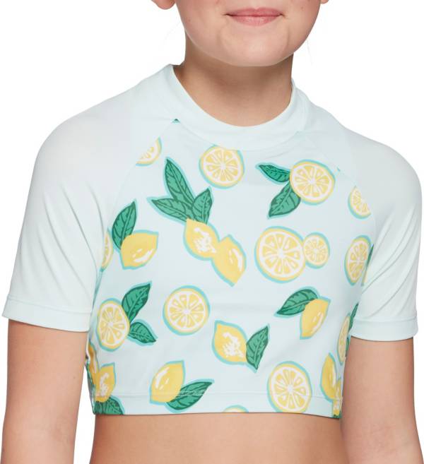 DSG Girls' Cropped Rash Guard