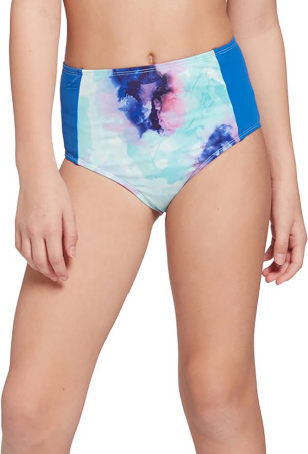 DSG Girls' High Waist Swim Bottoms