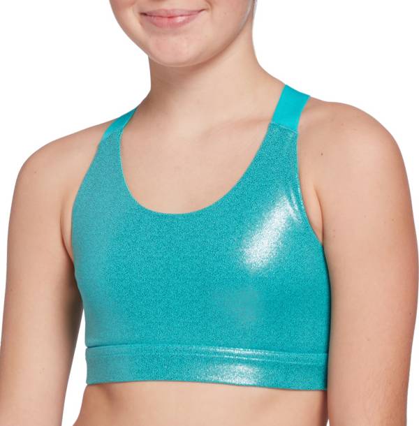 DSG Girls' Aspire Foil Sports Bra