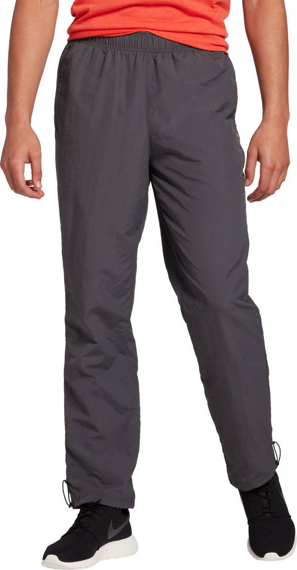 new balance men's wind pants with mesh trim