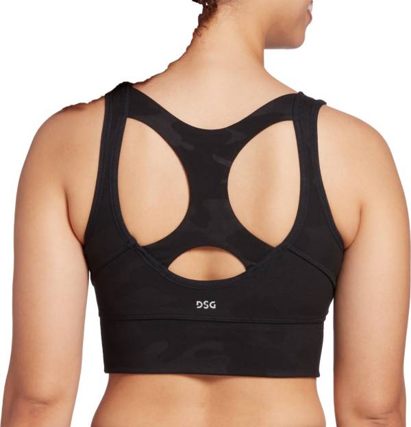 DSG Women's Embossed Fashion Racerback Sports Bra