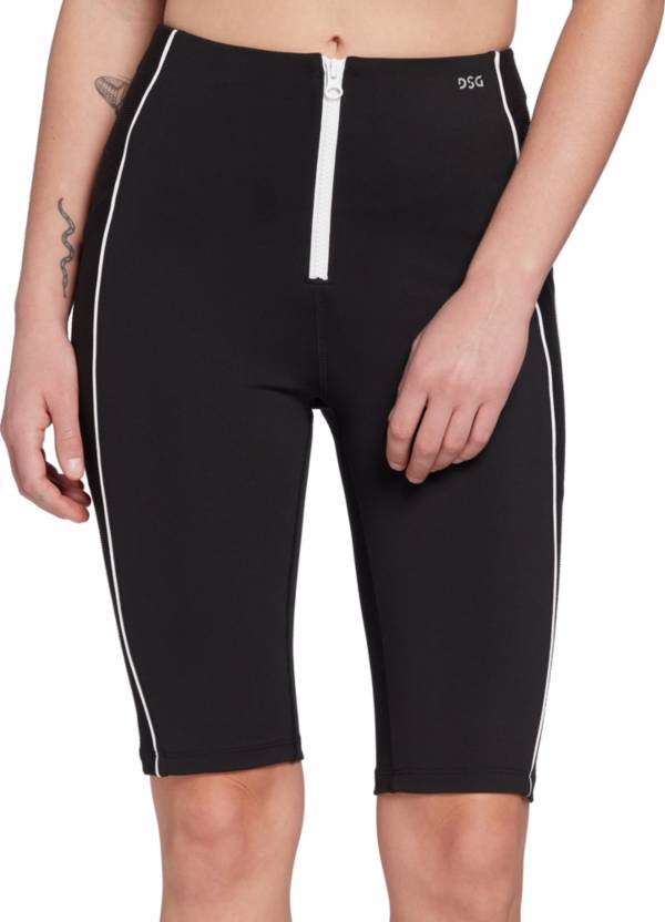 DSG X TWITCH + ALLISON Women's High Rise Zip Front Cropped Tights