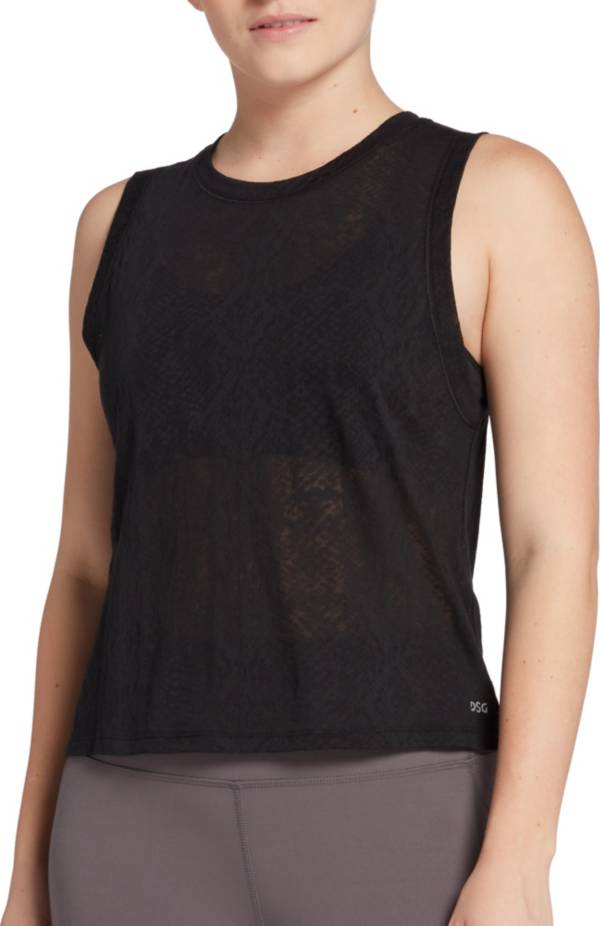 DSG Women's Burnout Muscle Tank Top
