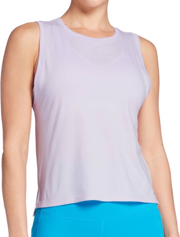 DSG Women's Solid Muscle Tank Top