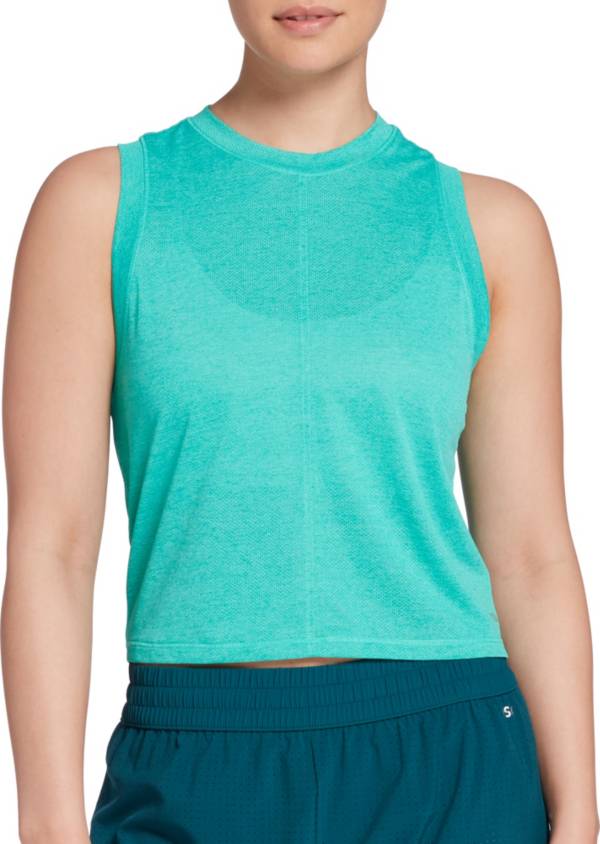 DSG Women's Mesh Tie Back Tank Top