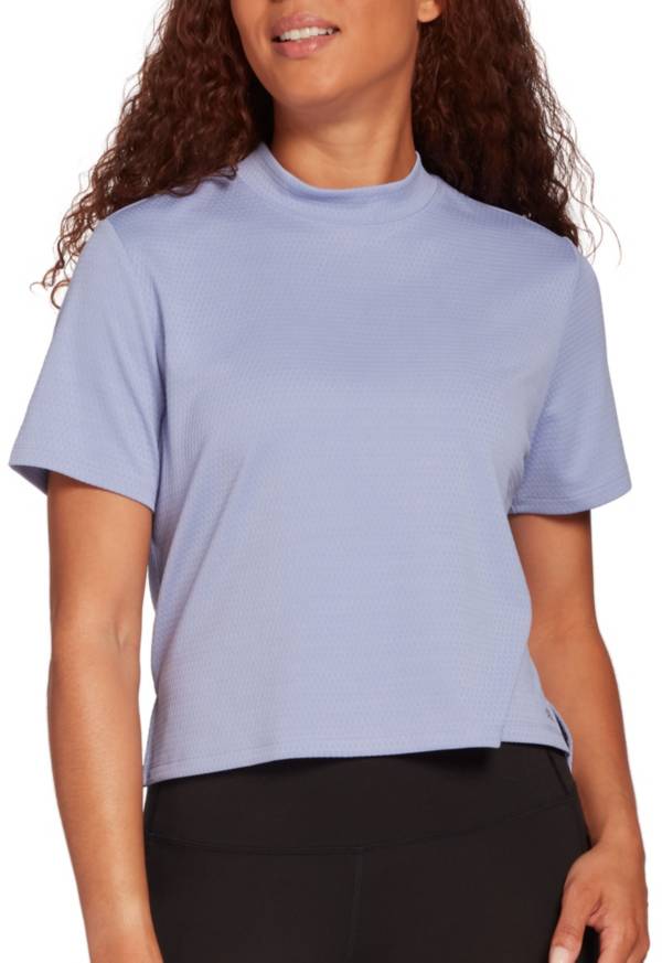 DSG Women's Mock Neck Short Sleeve T-Shirt