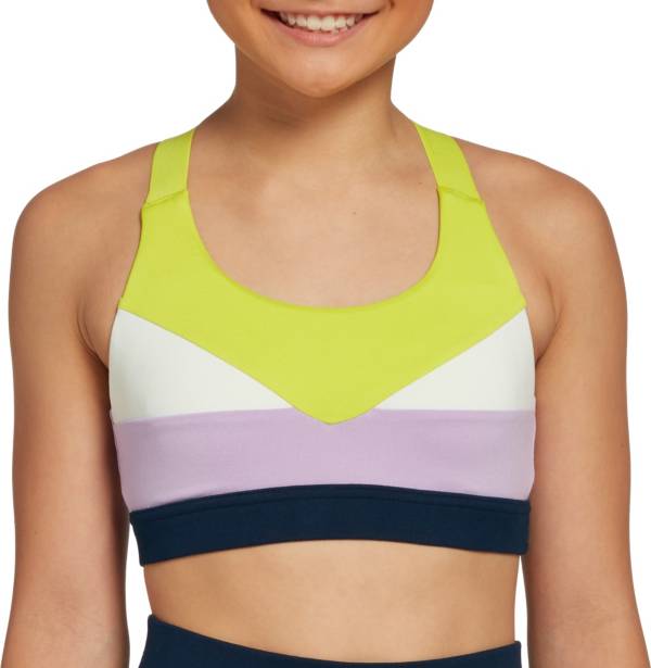 DSG Girls' Performance Colorblock Sports Bra