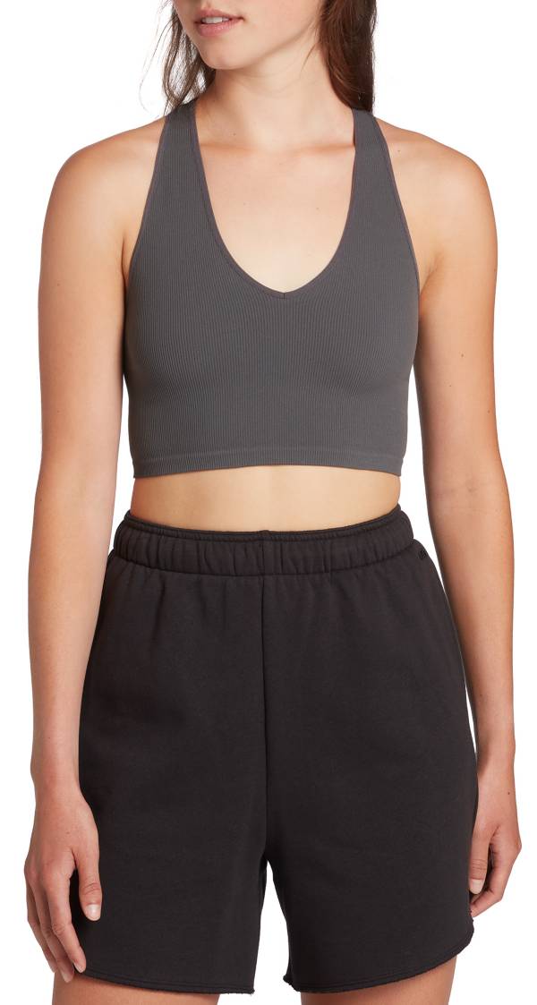 DSG Women's V-Neck Racerback Sports Bra