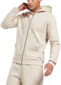 reebok men's performance fleece full zip hoodie