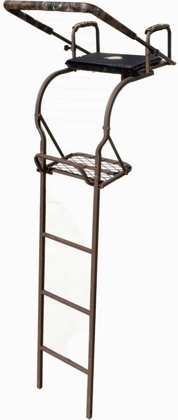 Rhino 1-Person 17 ft. Ladder Stand with Rail
