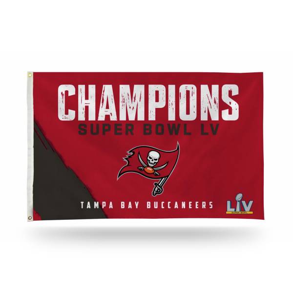 Rico Super Bowl LV Champions Tampa Bay Buccaneers Banner Flag