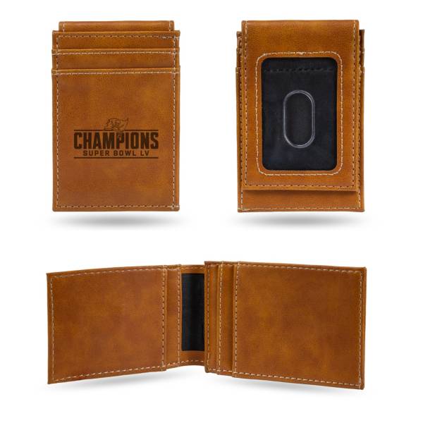 Rico Super Bowl LV Champions Tampa Bay Buccaneers Foldable Pocket Wallet
