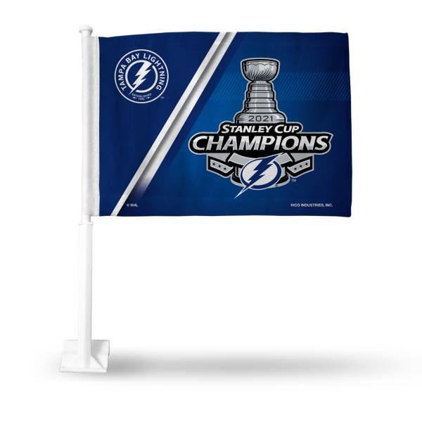 Rico 2021 Stanley Cup Champions Tampa Bay Lightning Car Flag